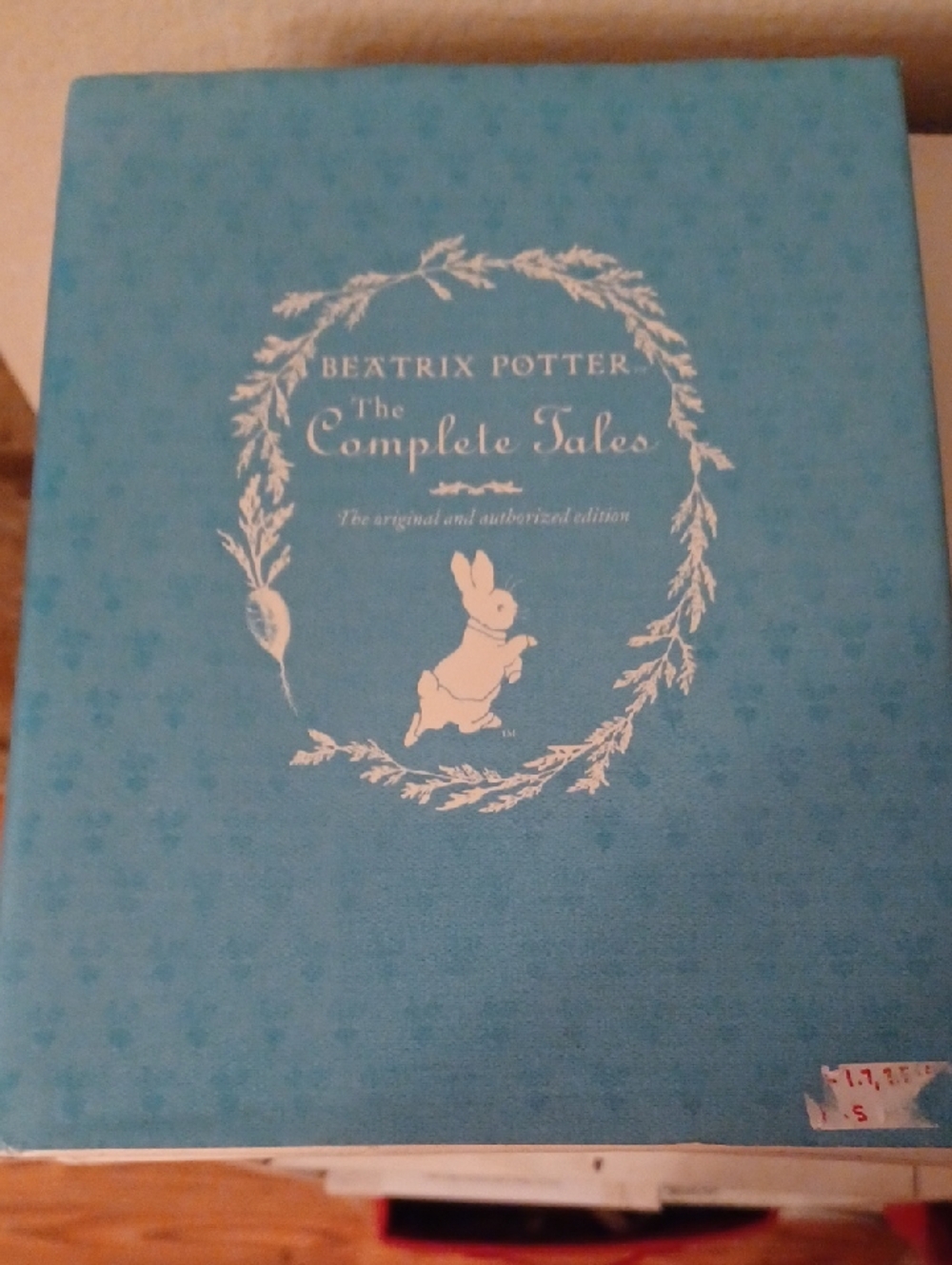 Beatrix Potter The Complete Tales Hardcover - Blue